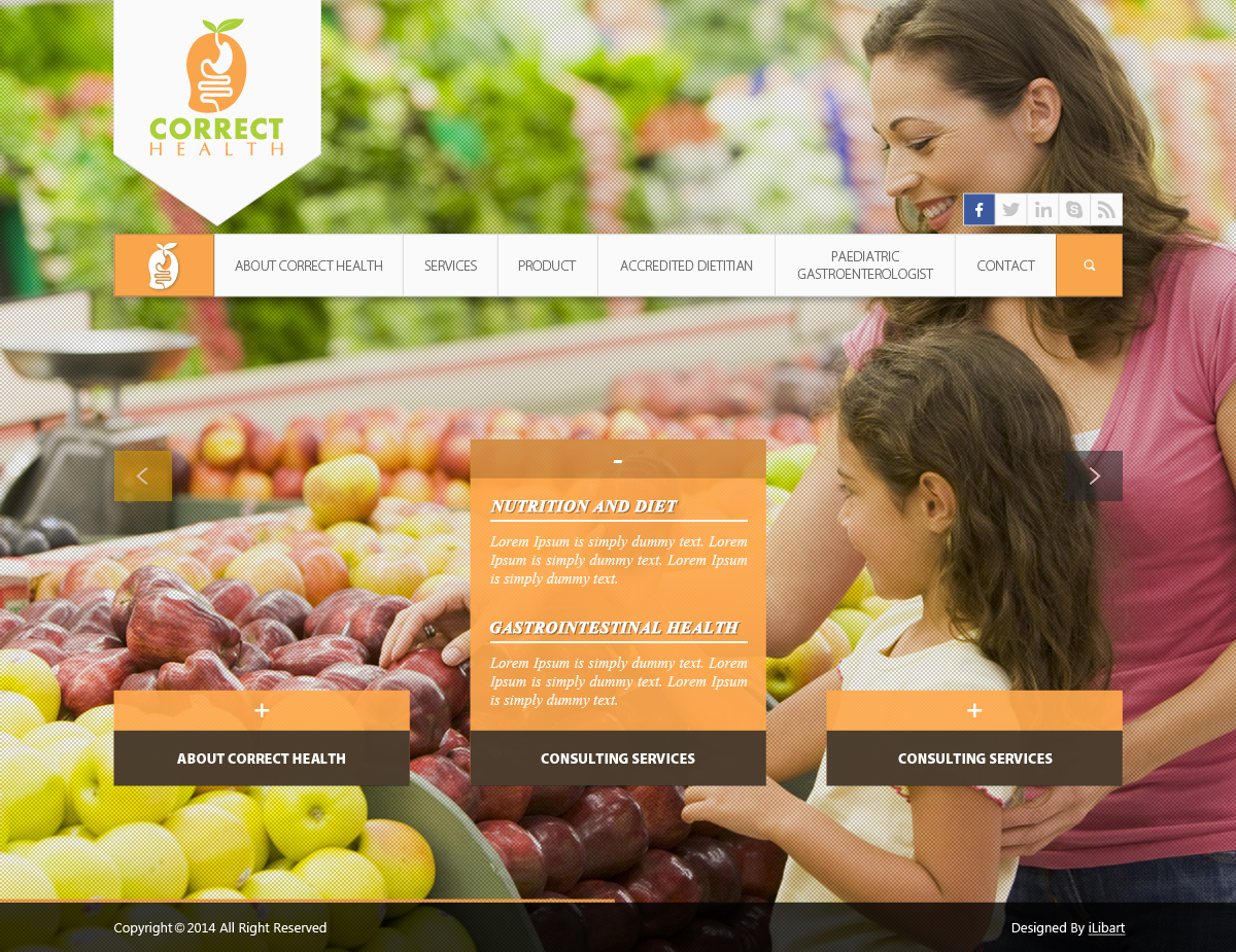 Web Design by iLibart for this project | Design #4038499