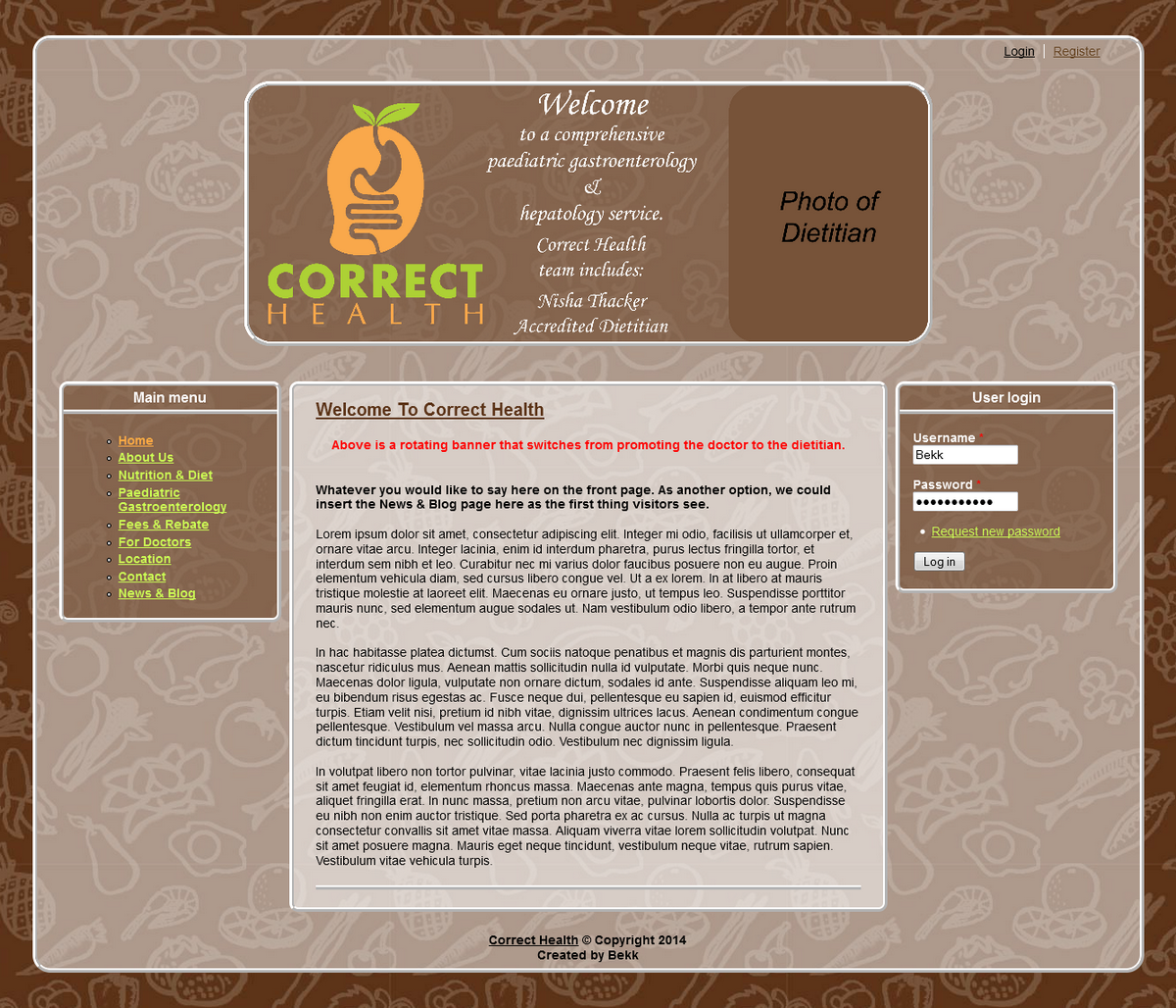 Web Design par Bekk pour ce projet | Design #4763055