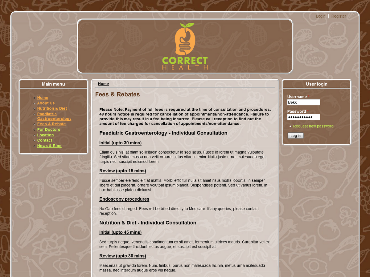 Web Design by Bekk for this project | Design #4763093