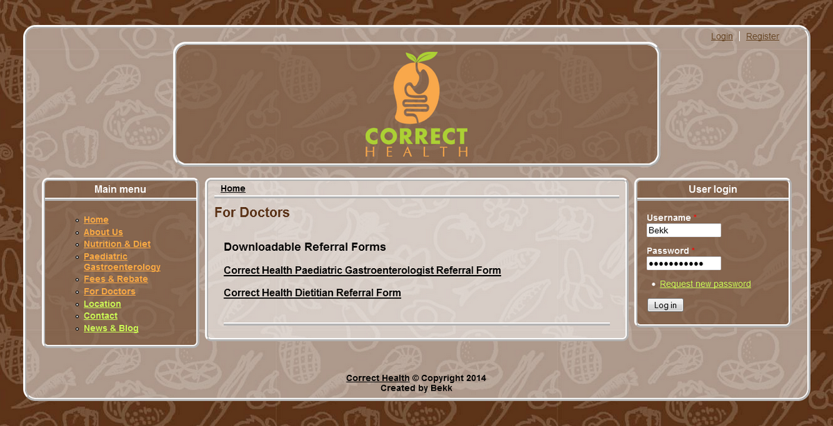 Web Design by Bekk for this project | Design #4763099