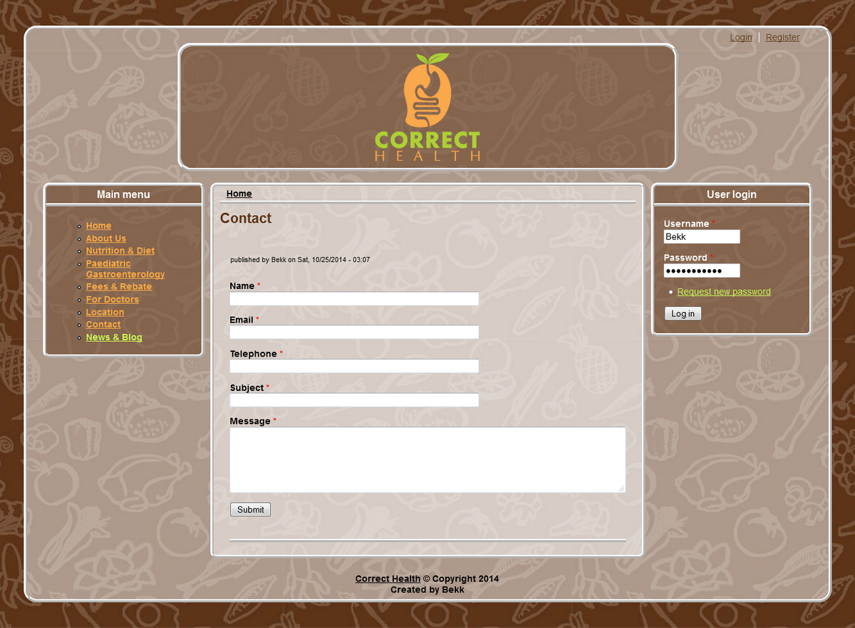 Web Design by Bekk for this project | Design #4763103