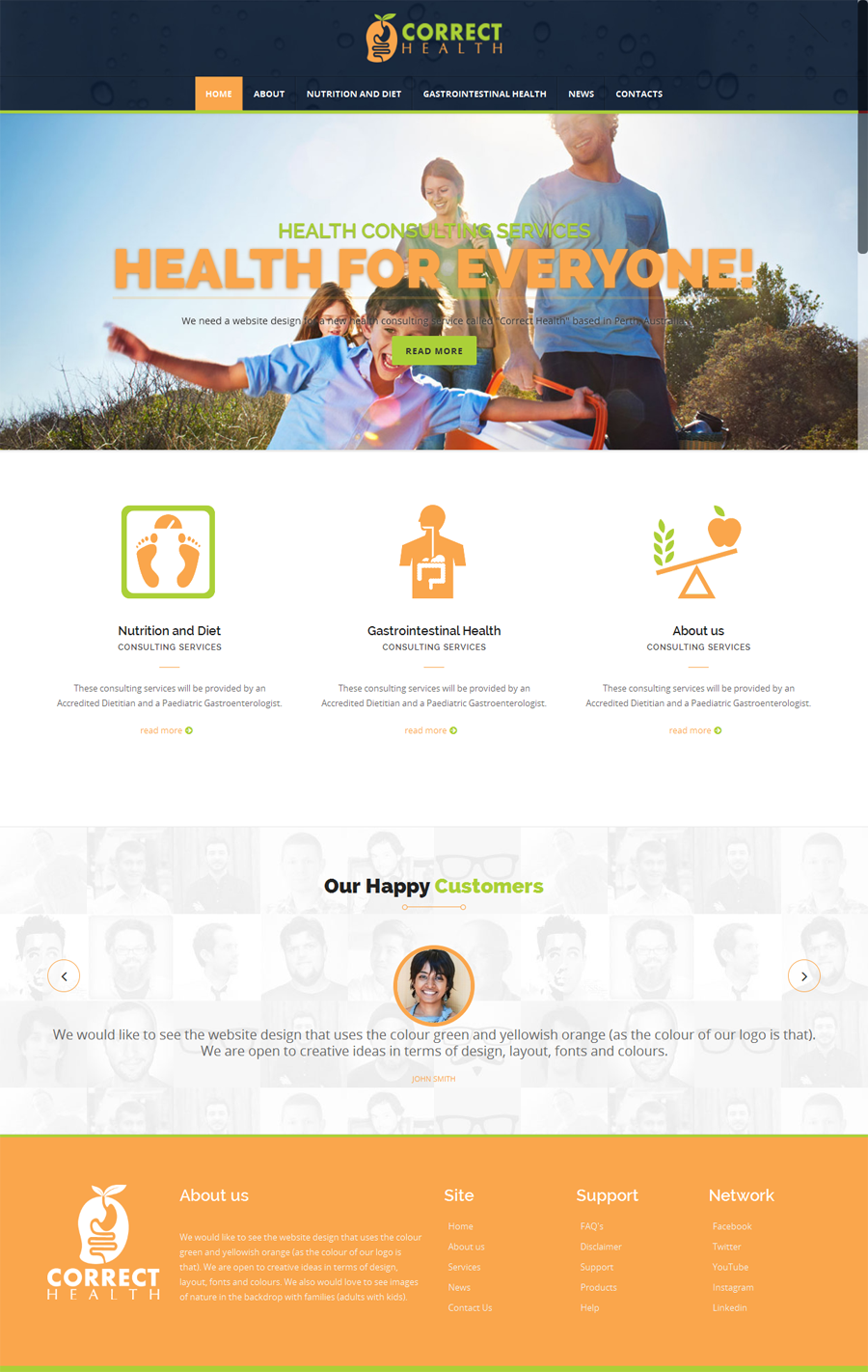 Web Design by Elegant Designs for this project | Design #4026005