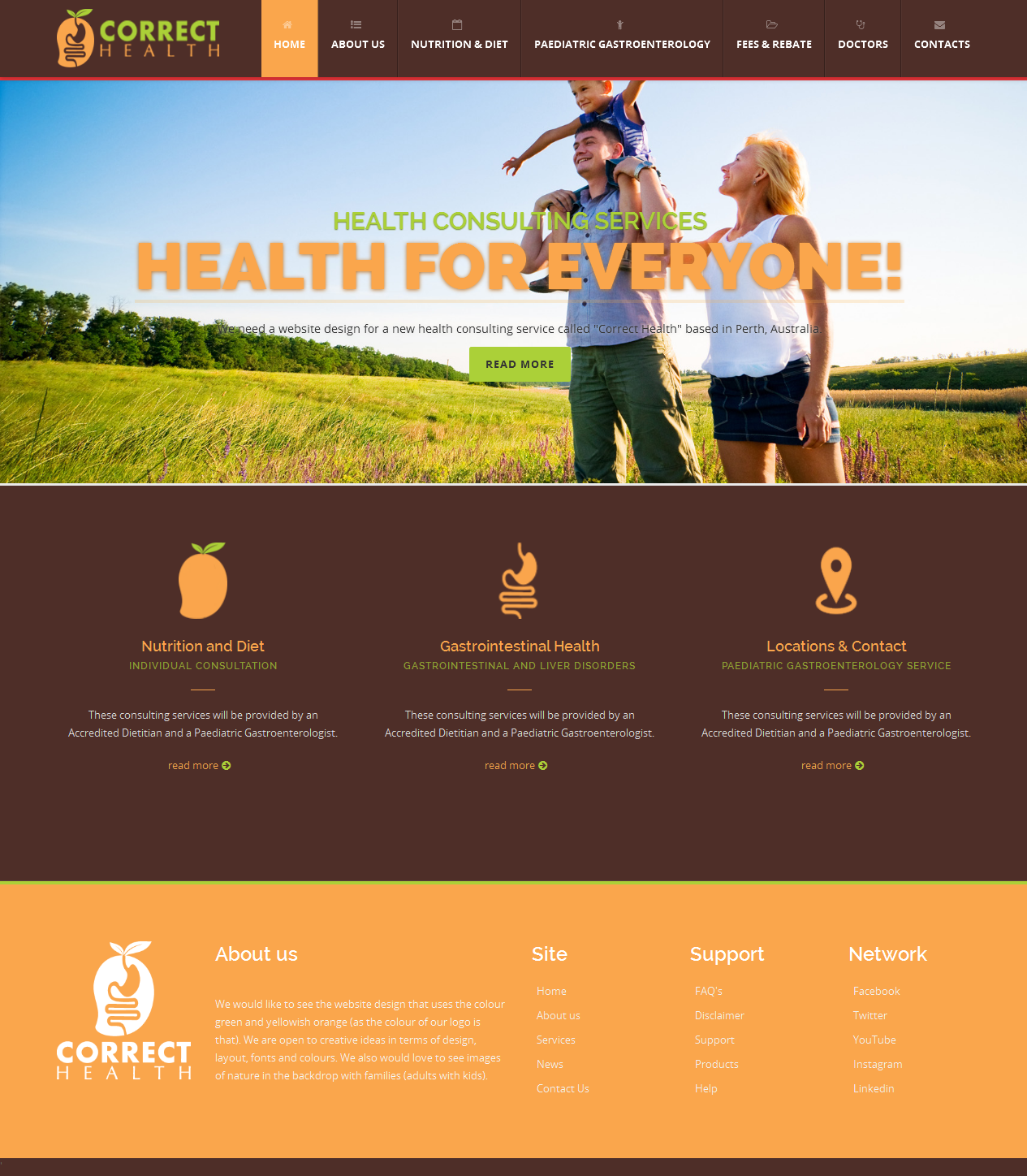 Web Design by Elegant Designs for this project | Design #4095862