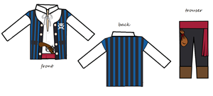 Fancy dress pyjamas | Diseño Gráfico por briliana