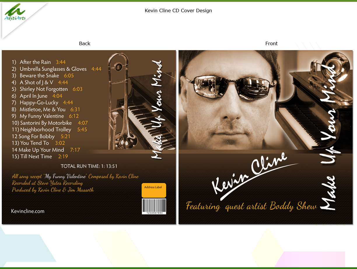 CD Cover Design by AditiArts for this project | Design #4045840