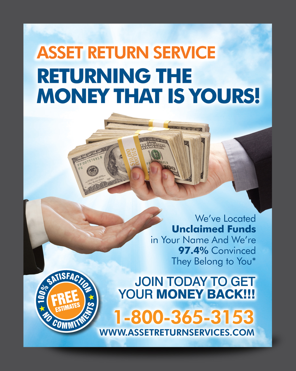 Postcard Design by rkailas for Asset Return Services | Design #4018208