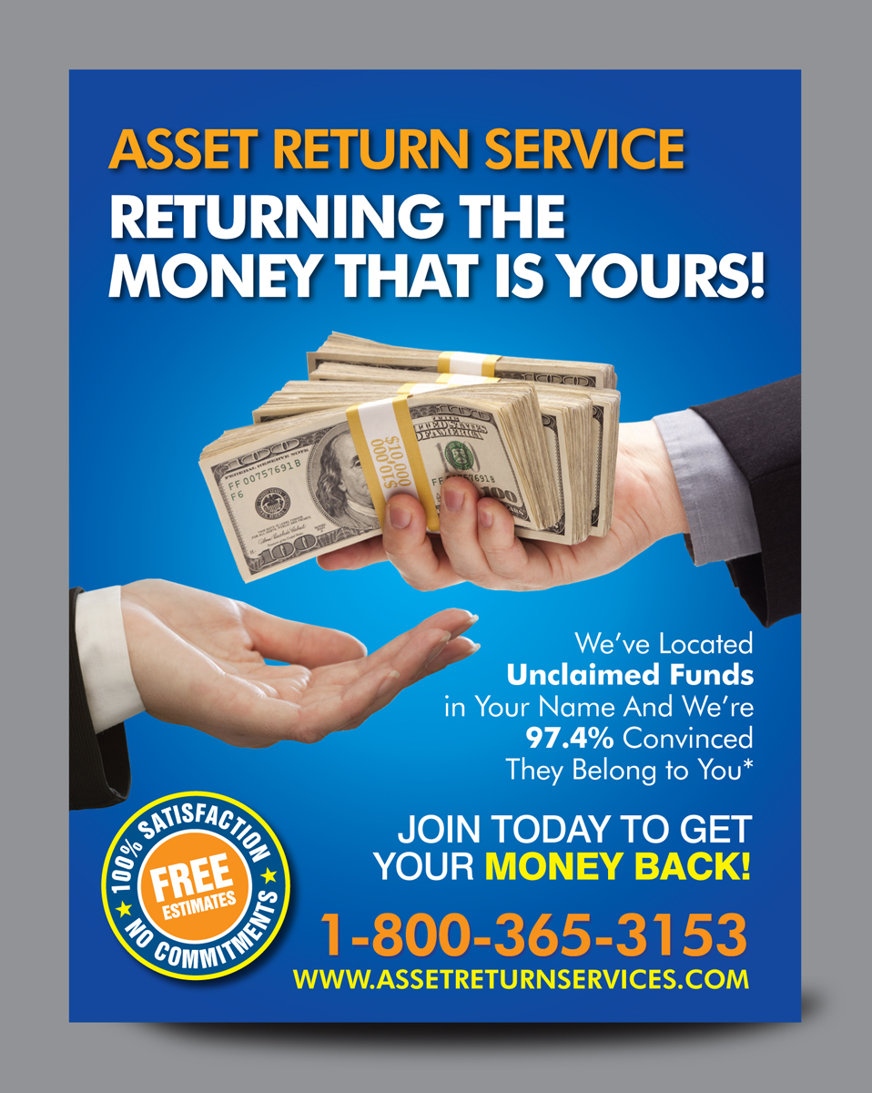 Design de Carte Postale par rkailas pour Asset Return Services | Design #4018217