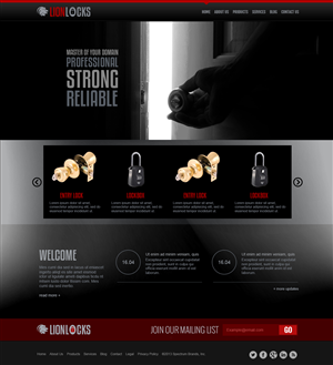 Web Design par jeckx2 pour pp materials L.L.C | Design #4063293