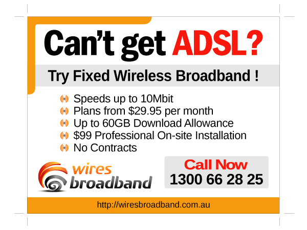 Newspaper Ad Design by liaarts for World Without Wires Pty Ltd | Design #142337