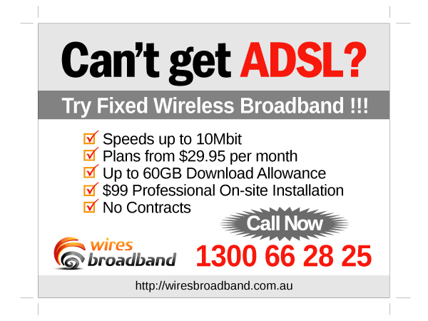 Newspaper Ad Design by liaarts for World Without Wires Pty Ltd | Design #142338