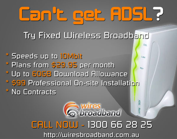 Newspaper Ad Design by James Sylvester for World Without Wires Pty Ltd | Design #140297