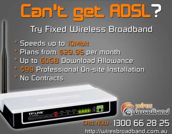 Newspaper Ad Design by James Sylvester for World Without Wires Pty Ltd | Design #140299