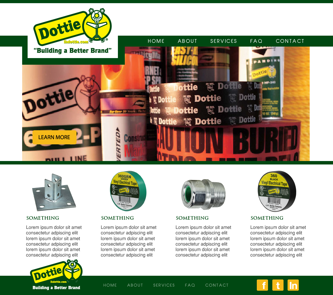 Diseño Web por wolf para L.H. Dottie Co | Diseño #4030082