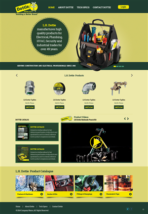 Diseño Web por pb para L.H. Dottie Co | Diseño: #4006791