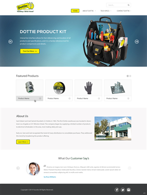 Diseño Web por pb para L.H. Dottie Co | Diseño: #4006946