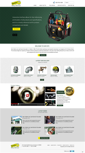 Diseño Web por pb para L.H. Dottie Co | Diseño: #4025403
