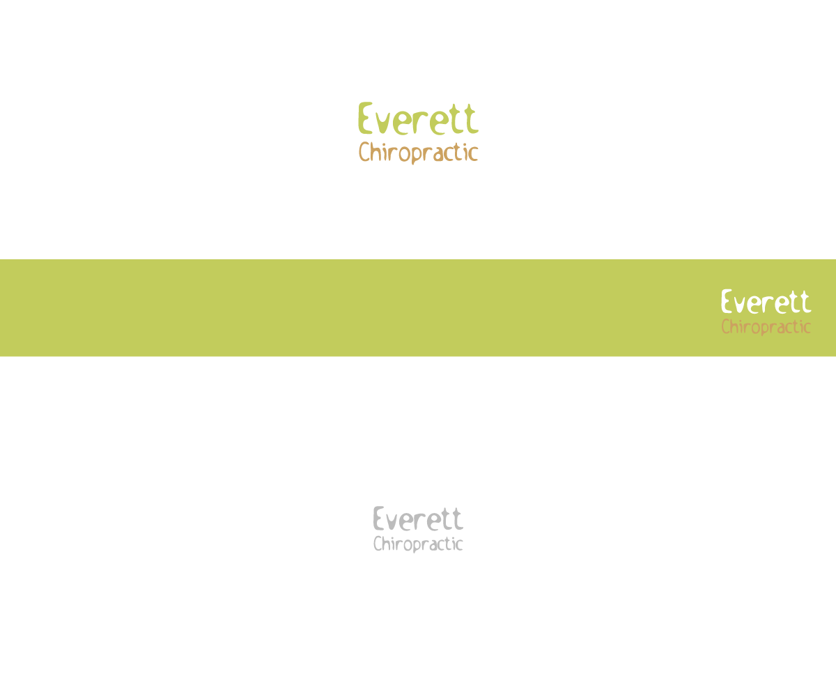 Logo Design by Ash  for Everett Chiropractic | Design #4001475