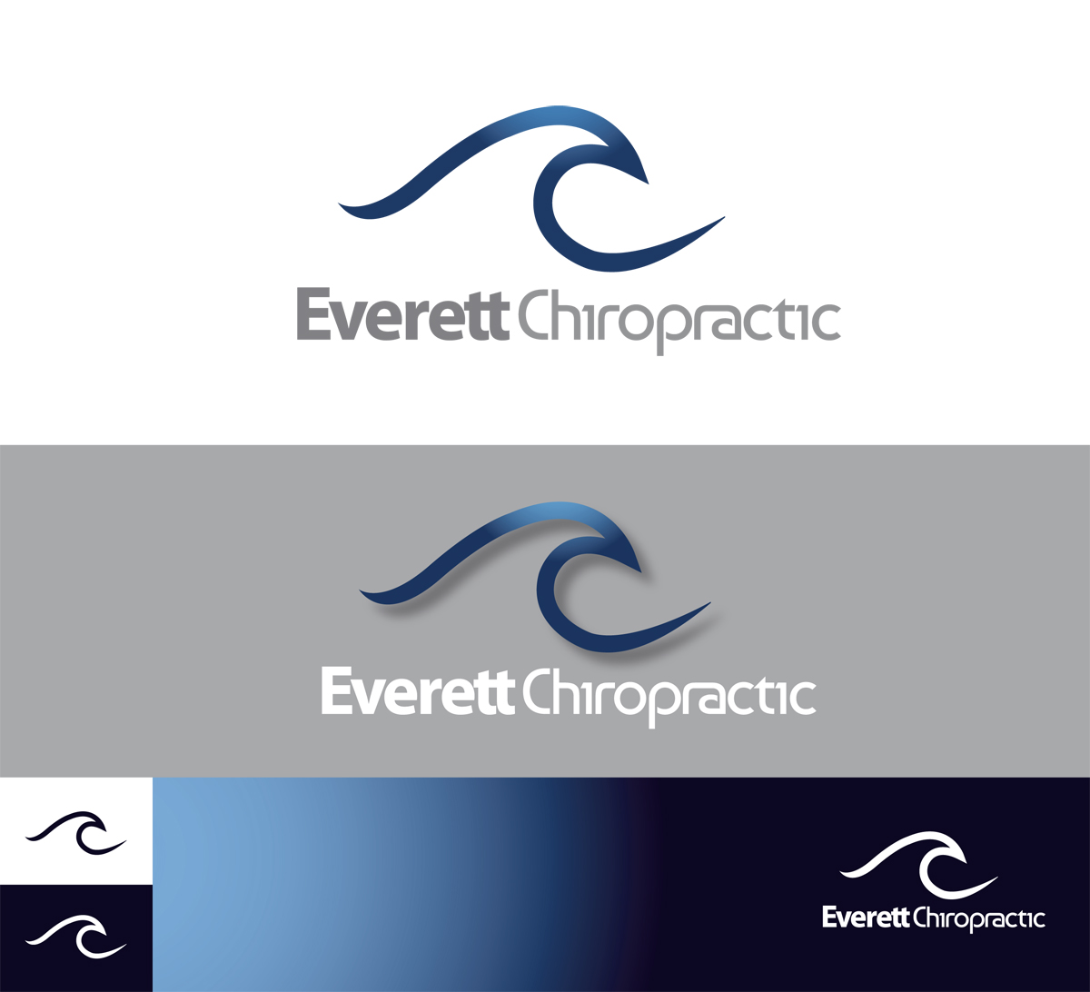 Diseño de Logo por CanDoDesign para Everett Chiropractic | Diseño #4043894