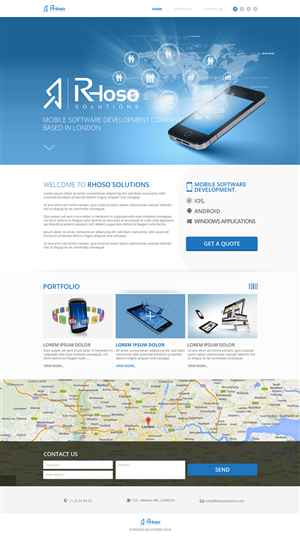 Diseño Web por A.D.S para este proyecto | Diseño #4584423