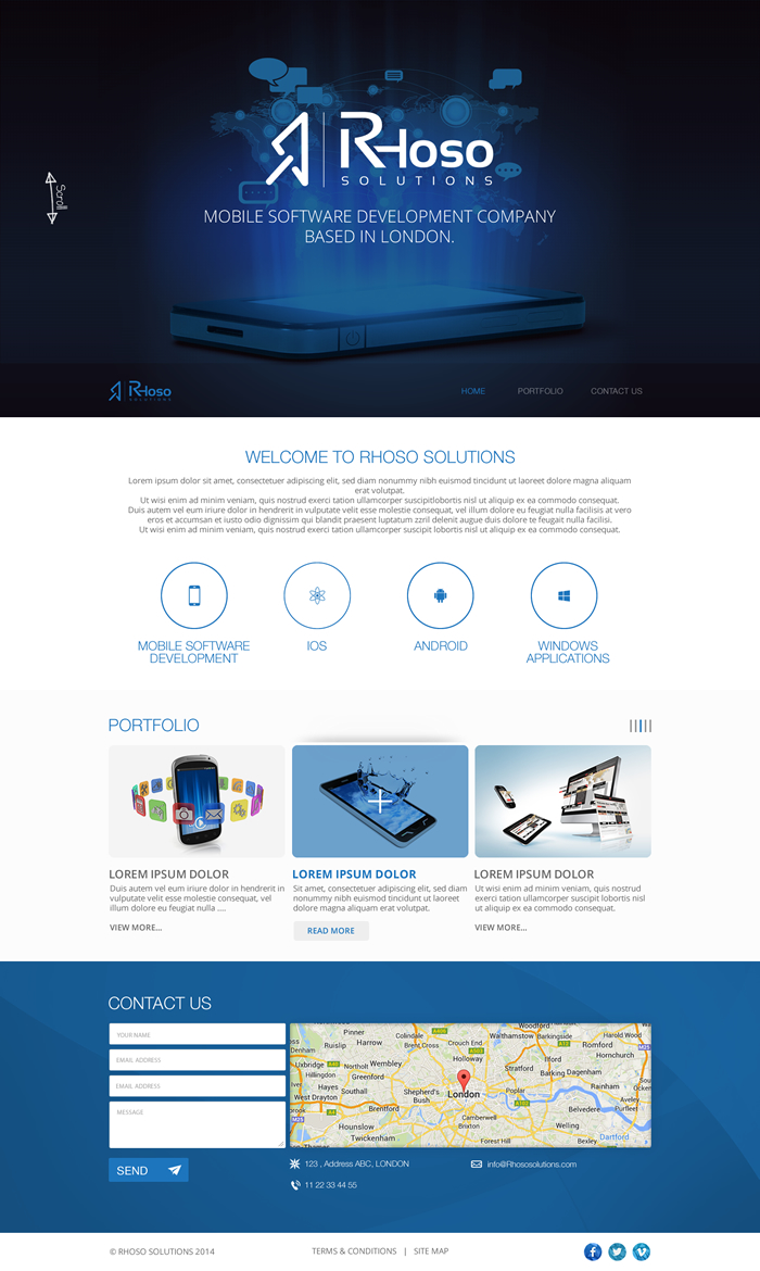 Web Design by A.D.S for this project | Design #4584433