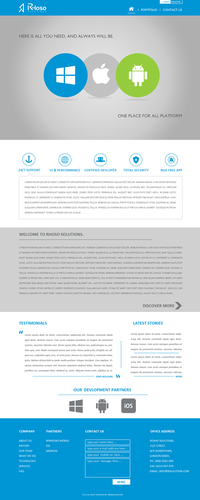 Web Design par NirmalCreation pour ce projet | Design #4579498