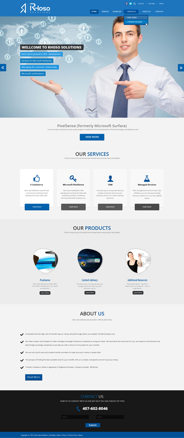 Web Design by Ahmed @li for this project | Design #4548703