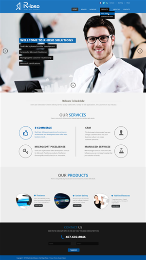 Web Design by Ahmed @li for this project | Design: #4548767