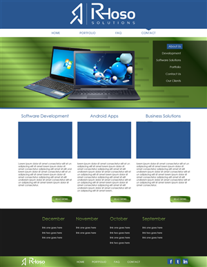 Web Design by wolf for this project | Design: #4560182