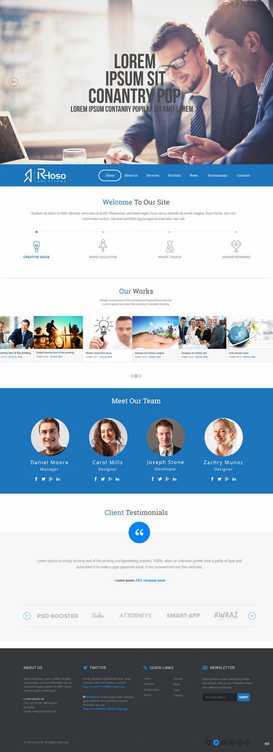 Web Design by pb for this project | Design #4559190