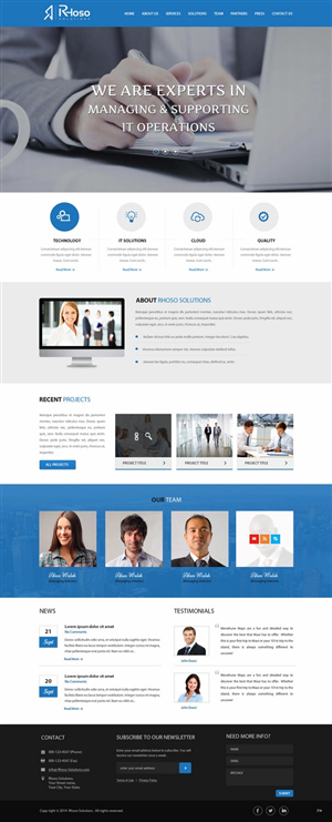 Web Design by pb for this project | Design: #4559208