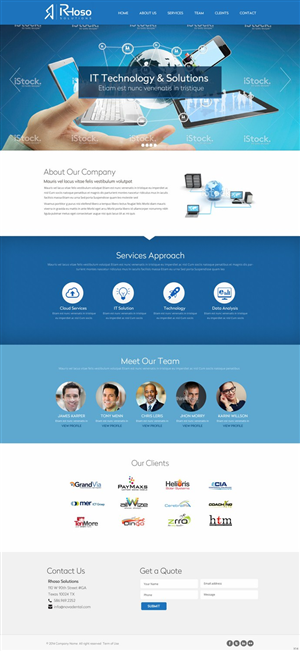 Web Design by pb for this project | Design: #4559220