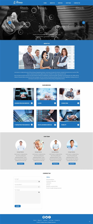 Web Design by pb for this project | Design: #4573179