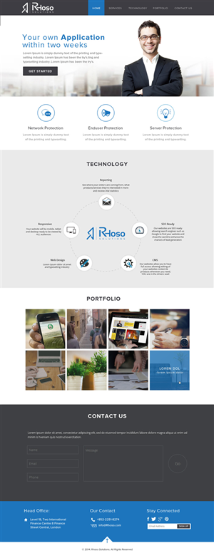 Diseño Web por OM para este proyecto | Diseño #4564602