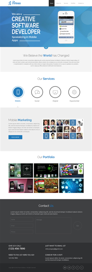 Web Design by OM for this project | Design: #4564606