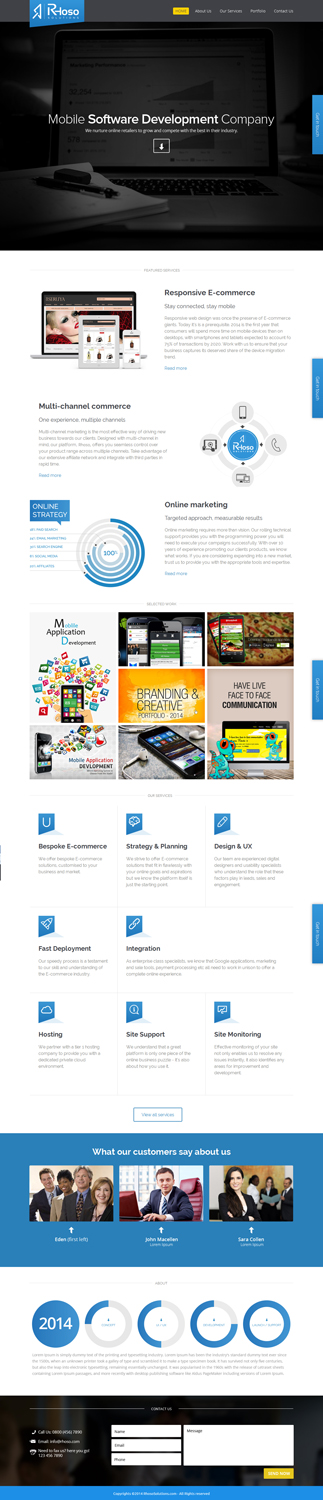 Web Design by OM for this project | Design #4601372