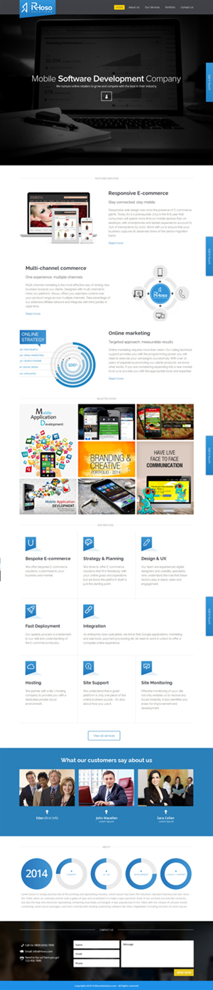 Web Design by OM for this project | Design: #4601372
