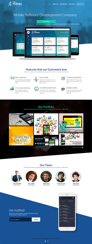 Web Design by OM for this project | Design: #4601385