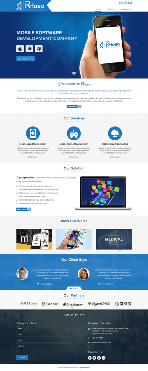 Web Design par Sbss pour ce projet | Design #4609304