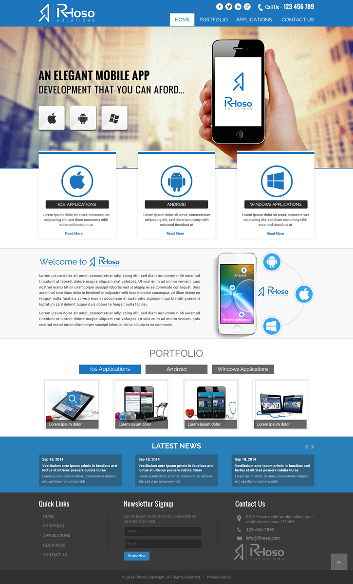 Web Design par Sbss pour ce projet | Design #4609344