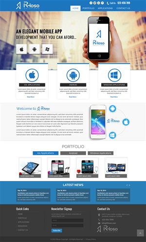 Web Design by Sbss for this project | Design: #4609344