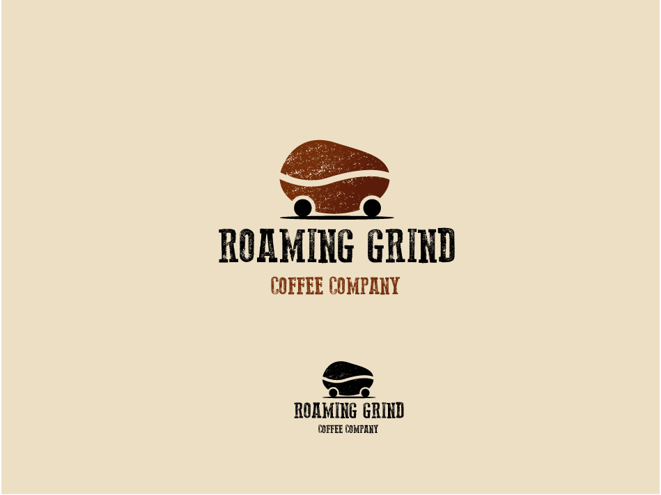 It Company Logo Design For Roaming Grind Coffee By Whitepaper It Company Logo Design For Roaming Grind Coffee By Whitepaper