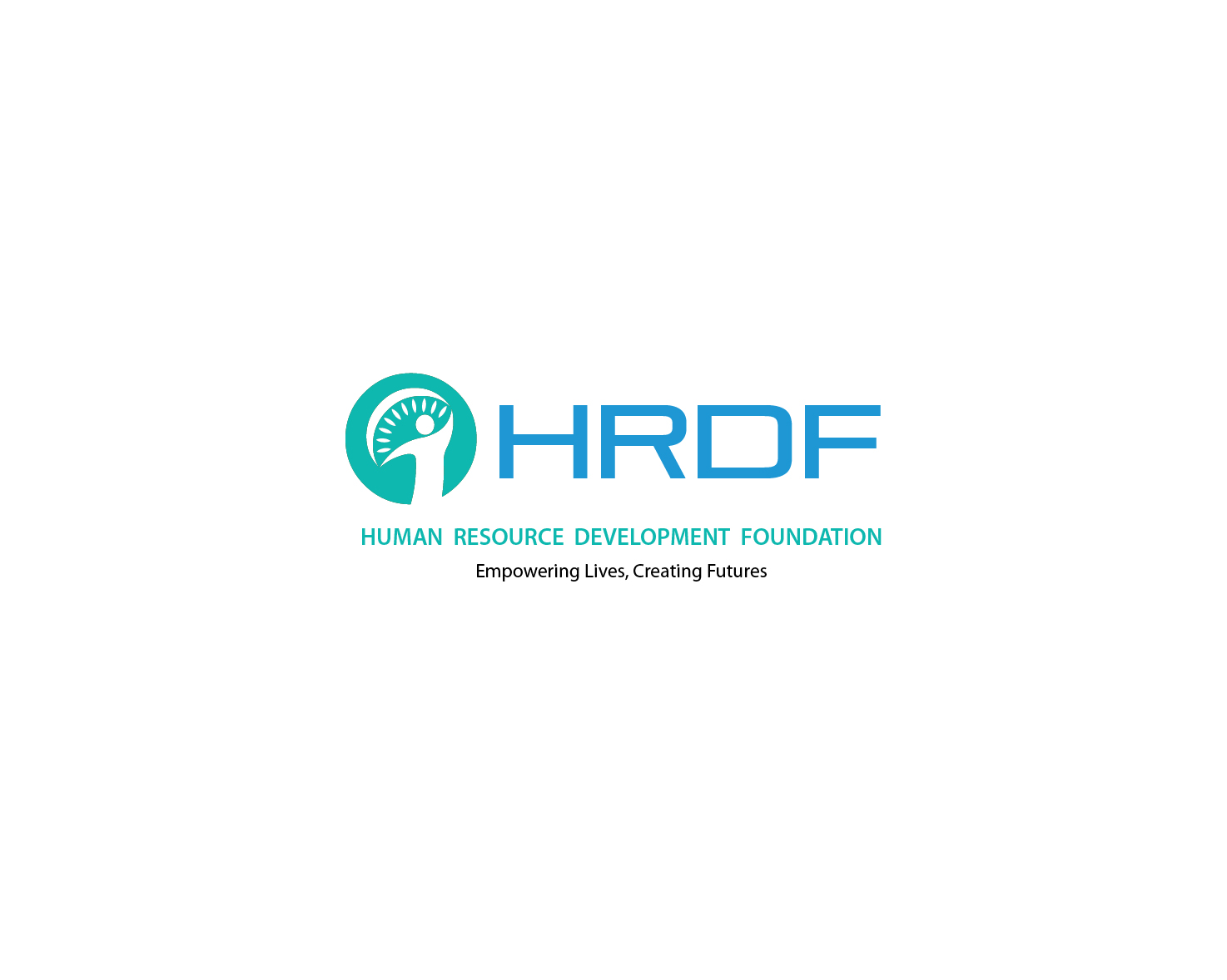 NonProfit Logo Design for empowering lives, creating futures HRDF