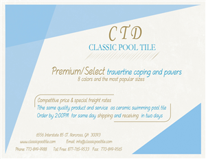 Postkarten-Design von A.MAHER für Classic Pool tile | Design: #4019292
