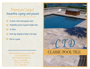 Postcard Design by A.MAHER for Classic Pool tile | Design: #4024877