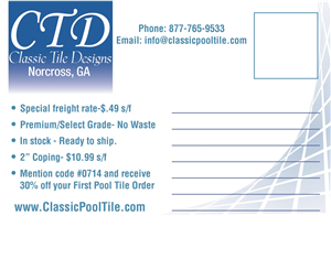 Postcard Design by John-Alexander Design for Classic Pool tile | Design: #4070728