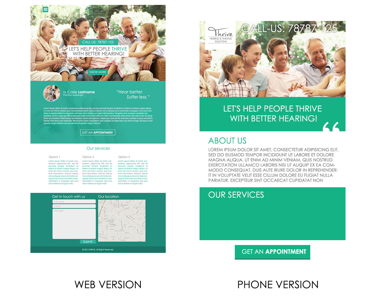 Web Design by WYSIWYG for this project | Design: #4029437