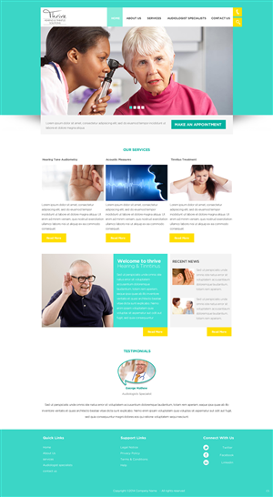 Web Design by pb for this project | Design: #4007265