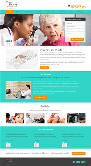 Web Design by pb for this project | Design: #4007270