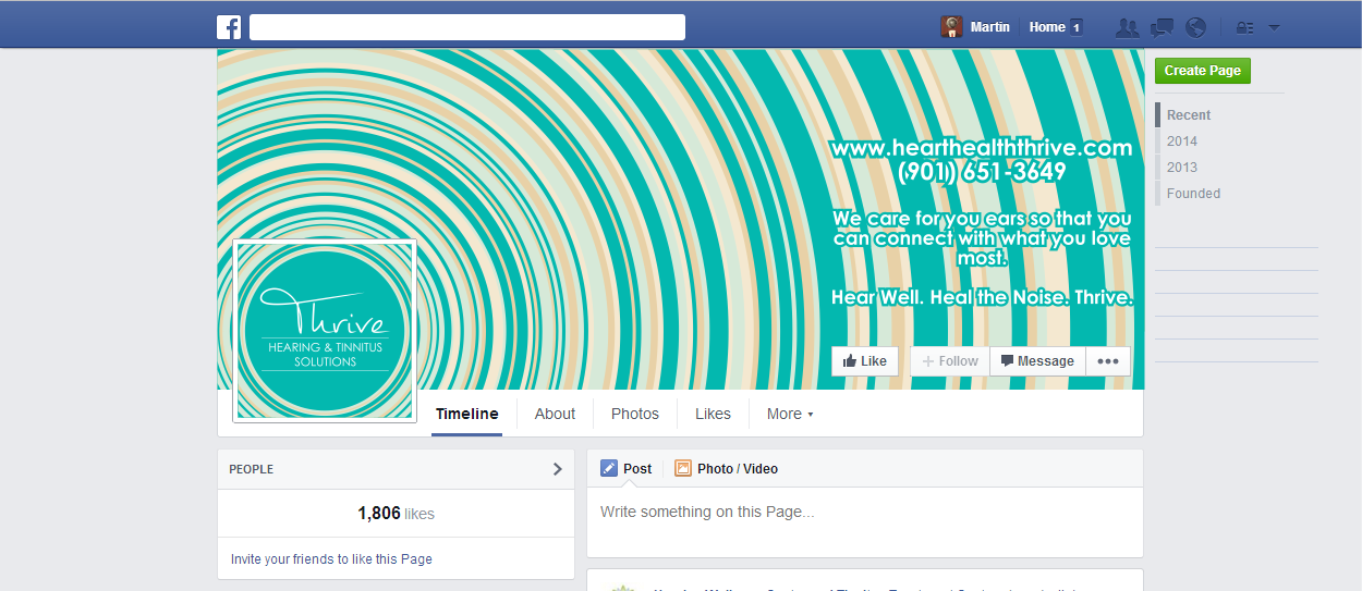 Facebook Design by Undo for this project | Design #4194327