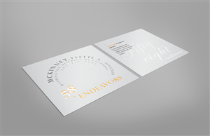 Business Card Design by AW plus for 58 Endeavors | Design: #4050960